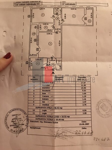 Bd. Obregia, Turnu Magurele, vanzare apartament 3 camere.